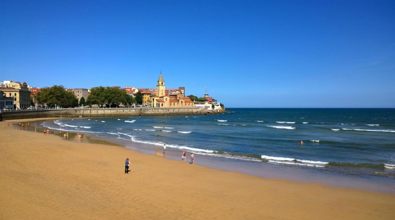 Apto Ramón y Cajal,1- Céntrico y a 200m de Playa San Lorenzo-3hab-Garaje opcional Gijón Exterior foto